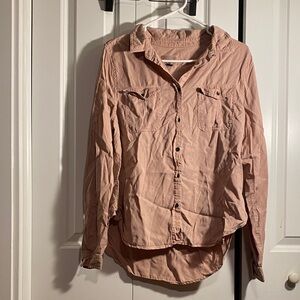 Universal Thread Blush Button-Down Shirt